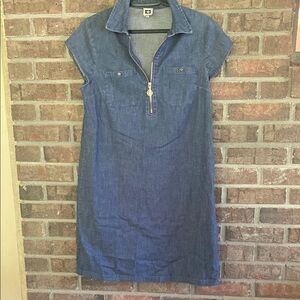 Anne Klein Blue Midi Dress